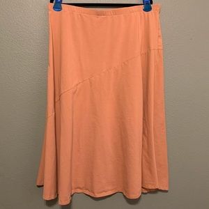 Denim & Co Nude Maxi Skirt